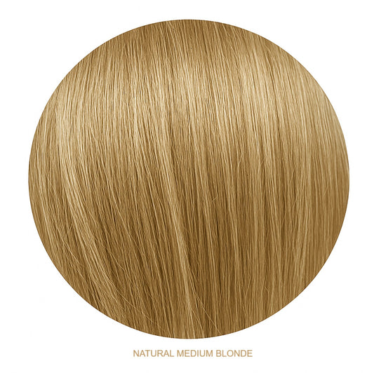 Tape Hair Extensions | 20 Inch | NATURAL MEDIUM BLONDE