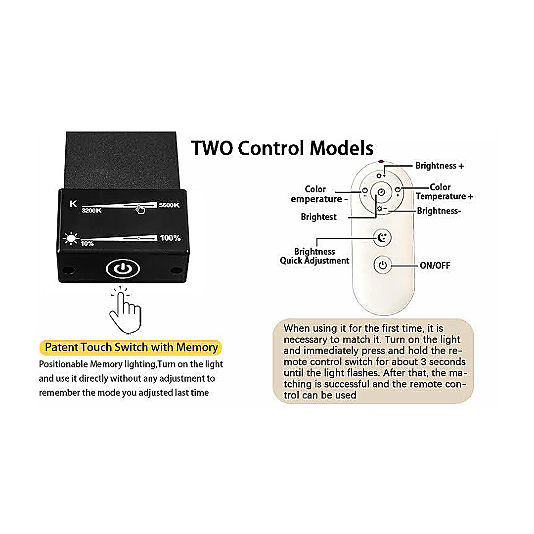LED Moon Lash Light PRO – Remote Control + Rotatable 180° + Storage Tray