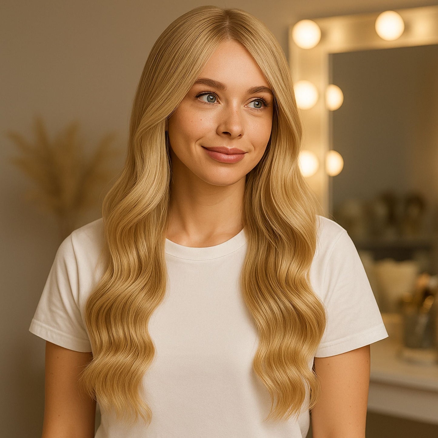 Halo Hair Extensions | 20 Inch | LIGHT NATURAL BLONDE
