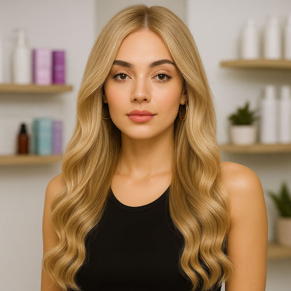 Halo Hair Extensions | 20 Inch | LIGHT NATURAL BLONDE