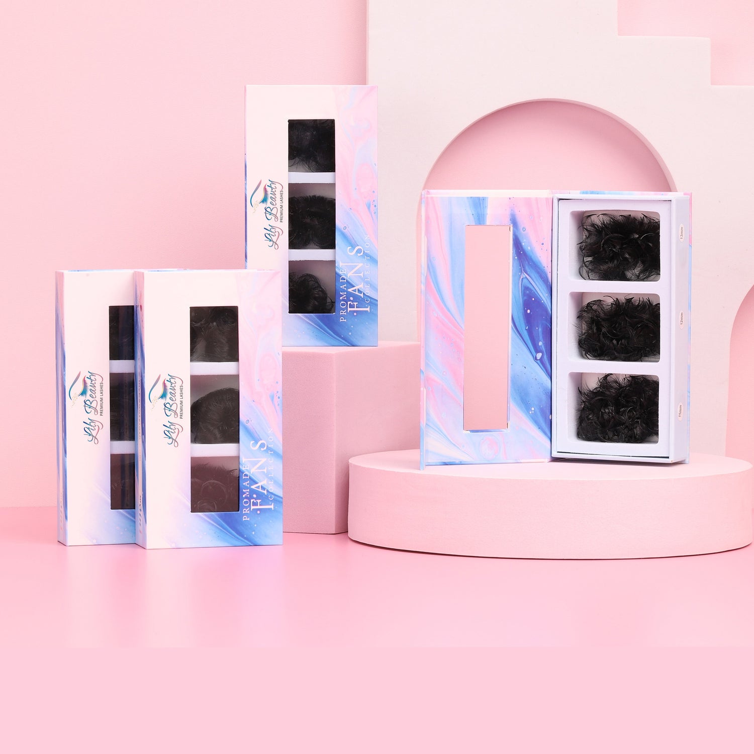 fan lashes extension