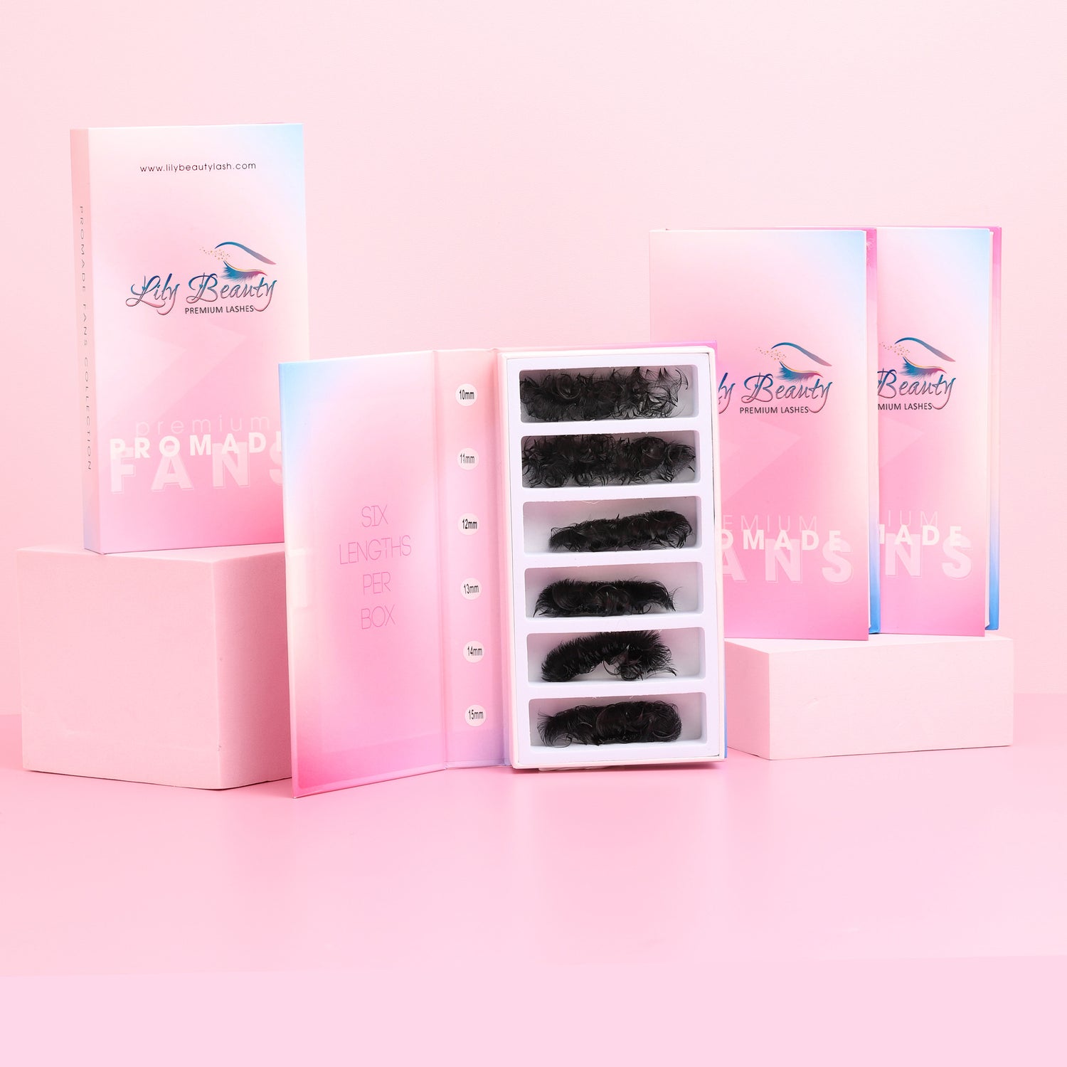 fan lashes extension