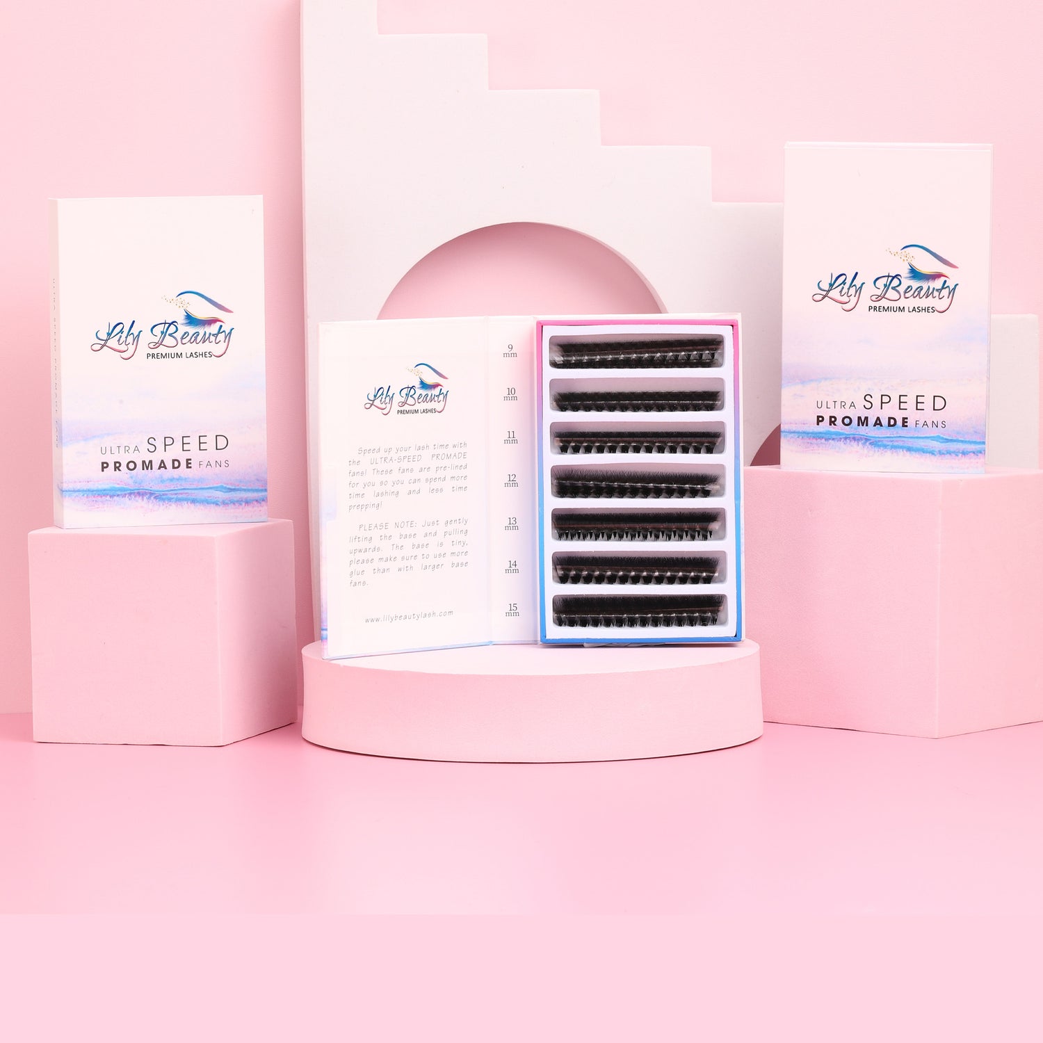 fan lashes extension