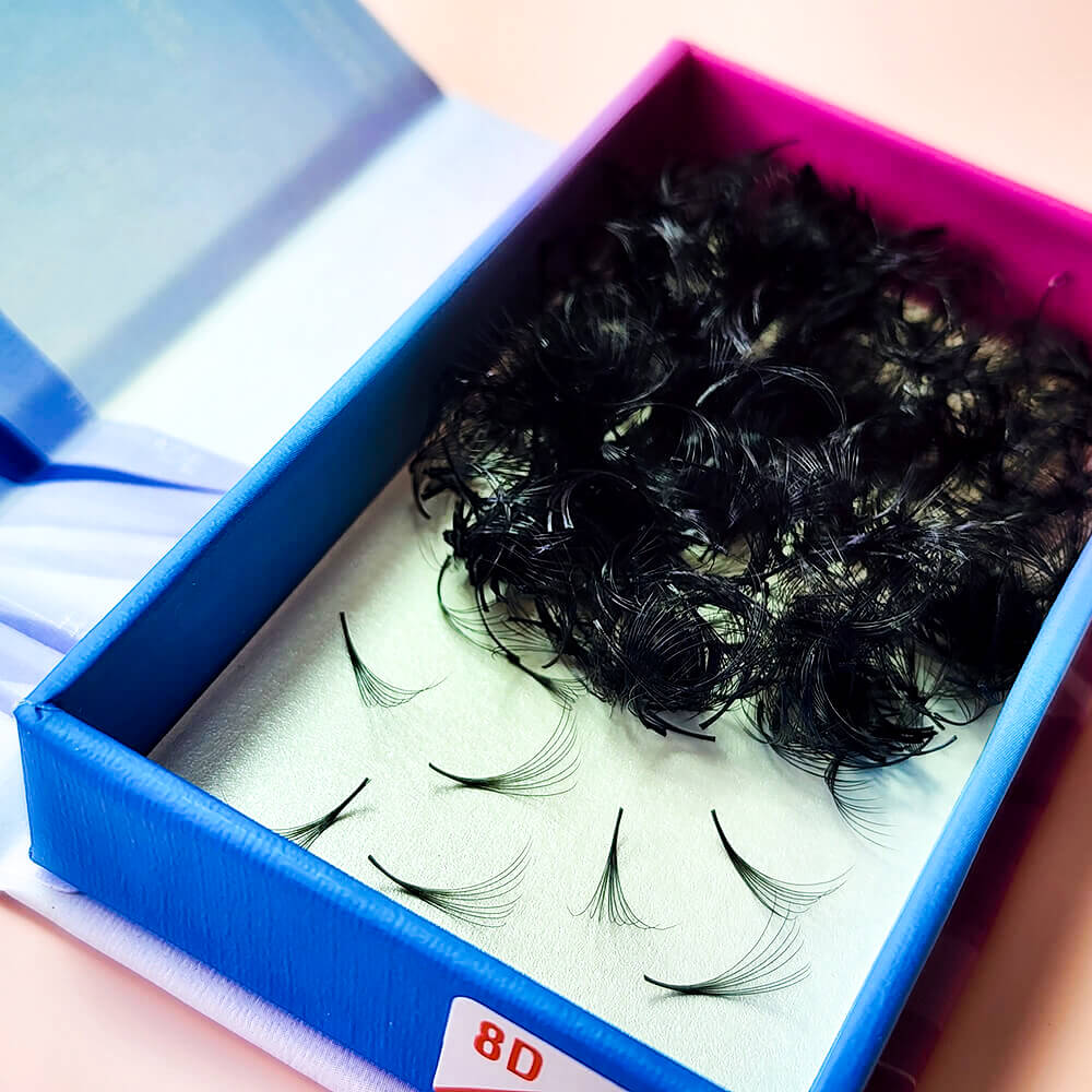 Handmade lash fans