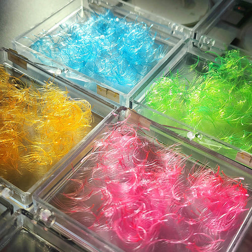 UV Neon coloured lashes