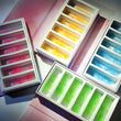 Load image into Gallery viewer, Promade Coloured UV NEON Lashes | 6D 0.07 | Mix Size 9-14mm | 1000 fans
