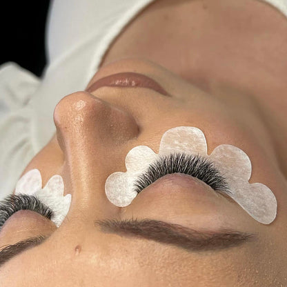 Black Flowers Eye Gel Pads | 50pcs