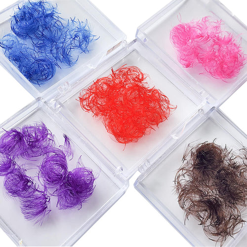 Promade Coloured Lashes Single length | 6D 0.07 | 500 fans