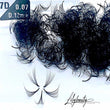 Load image into Gallery viewer, Mix 3in1 Promade | Bundle set 7D Lashes | 3000 fans
